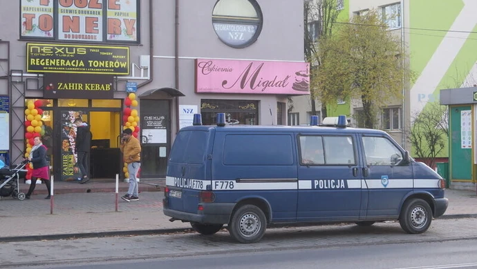 Wybił szybę w barze z kebabem