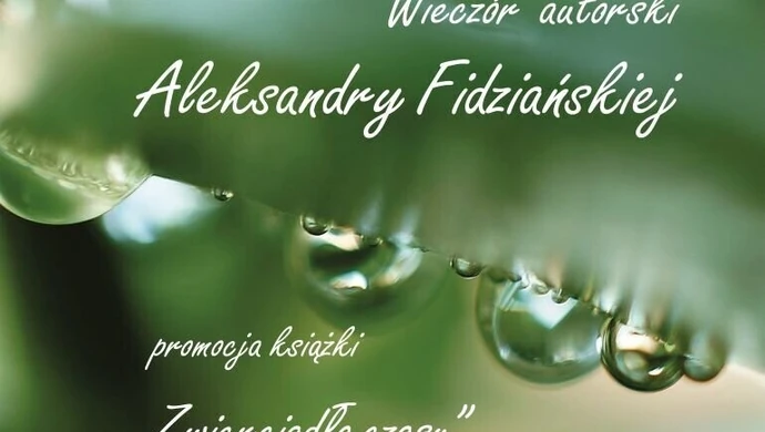 Promocja tomiku wierszy piotrkowskiej poetki