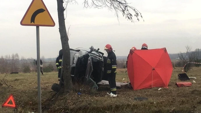 Śmiertelny wypadek w Klukach