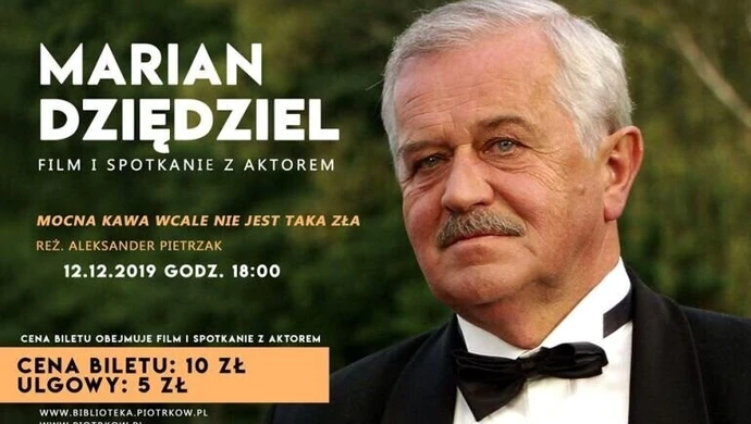 Spotkanie z Marianem Dziędzielem w kinie Piksel