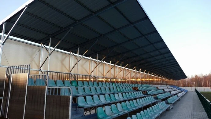 Trybuna Polonii już zadaszona