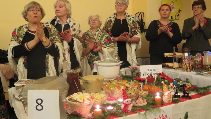 Zaprezentowali wigilijne stoły