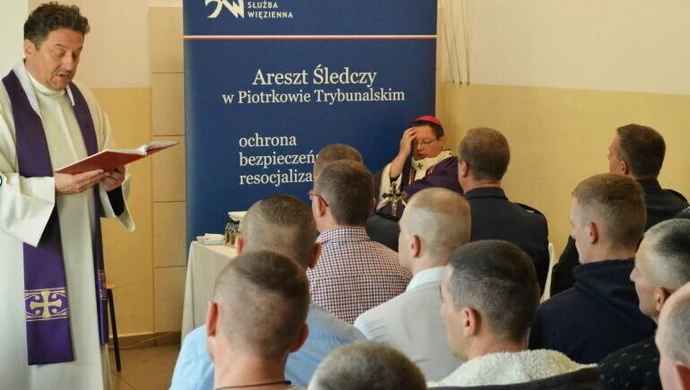 Arcybiskup Ryś odwiedził skazanych