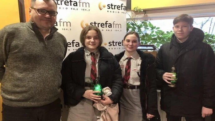 Harcerze przekazali nam betlejemskie światełko pokoju