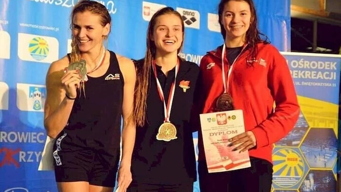 Wiktoria Guść potrójną medalistką Mistrzostw Polski