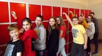 Uczniowie mają swoje szafki