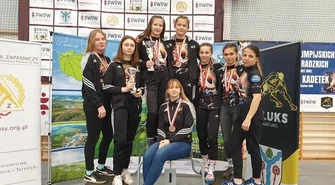 Piotrkowskie zapaśniczki sześć razy stanęły na podium