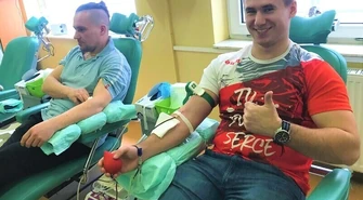 Pierwszy dzień wiosny świętowali, oddając krew