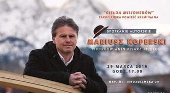 Spotkaj się z autorem kryminałów 