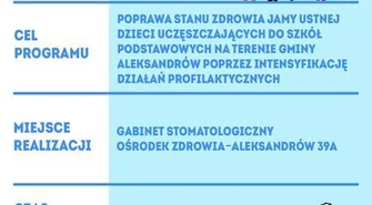Aleksandrów. Program profilaktyki stomatologicznej