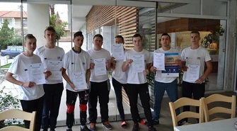 Greckie praktyki uczniów ZSP  CKU w Szydłowie