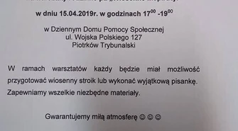 Wiosenne inspiracje. Rada Osiedla zaprasza