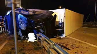 Jedna osoba zginęła na S8 