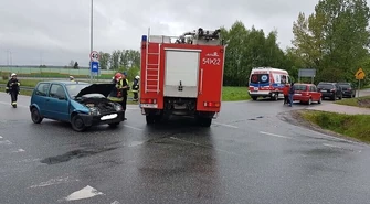 Stłuczka w Studziankach