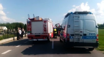 Zderzenie dwóch osobówek w Mierzynie