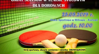 Amatorskie Mistrzostwa Gminy Sulejów w tenisie stołowym