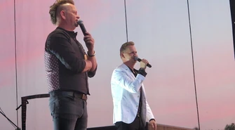 MIG rozgrzał publiczność w Woli Krzysztoporskiej