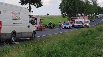 Wypadki na DK91 w Longinówce i DK12 w Sulejowie