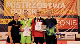 Piotrkowski badmintonista wicemistrzem Polski