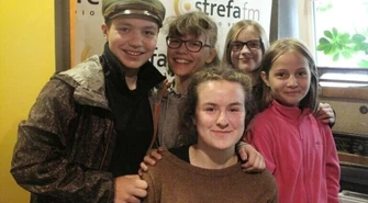 Harcerze z Warszawy z niespodziewaną wizytą w radiu