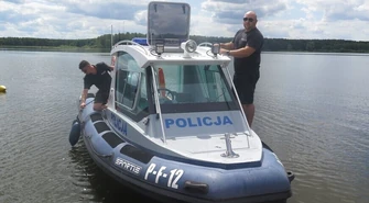 Policyjne patrole na Zalewie Sulejowskim [POSŁUCHAJ RELACJI]
