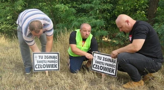 80 osób zginęło już na DK12 między Piotrkowem Trybunalskim a Sulejowem, te tabliczki mają o nich przypominać