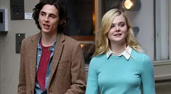 W deszczowy dzień w Nowym Jorku