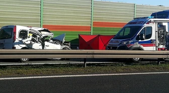 4 osoby ranne w wypadku na S8 pod Piotrkowem