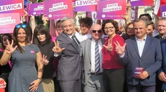 Lider Wiosny gościł w Piotrkowie Trybunalskim