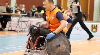 Rugby na wózku? Choroba nie musi być przeszkodą