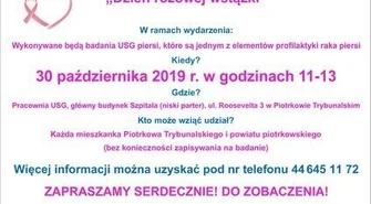Dzień różowej wstążki w PCMD