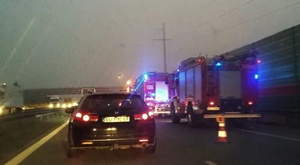 Wypadek na S8, ranna jedna osoba