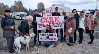 Tomaszowianie mówią ''NIE!'' dla zwierząt w cyrku