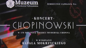 Koncert chopinowski w piotrkowskim muzeum