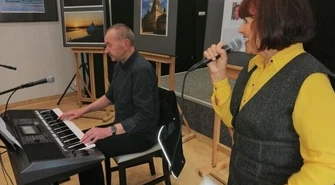 Warsztaty wokalne zespołu Senior Ewki dla seniorów w Ośrodku Edukacji Artystycznej MOK