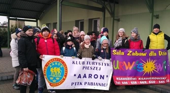 Gwiazdowy Rajd Pieszy z udziałem uczniów z Woli Krzysztoporskiej