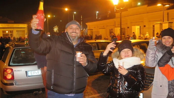 Piotrkowianie przywitali nowy rok