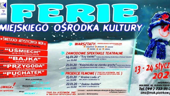 Spędź ferie z MOK-iem