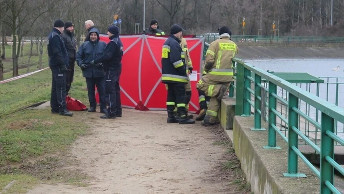 Z jeziora Bugaj wyłowiono zwłoki zaginionego Bogdana K. [VIDEO]