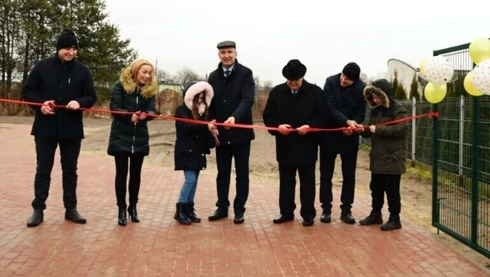 Boisko w Biskupiej Woli otwarte