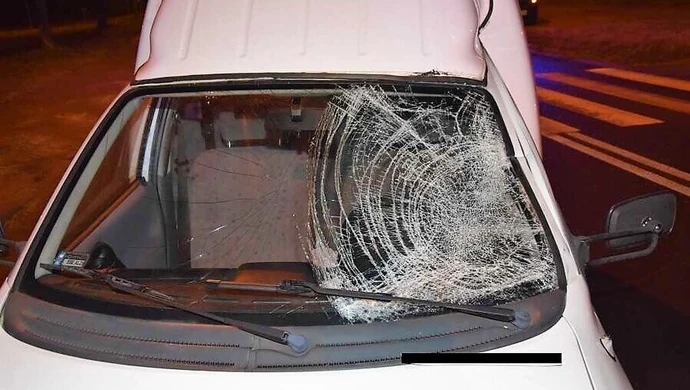 Śmiertelne potrącenie pieszego