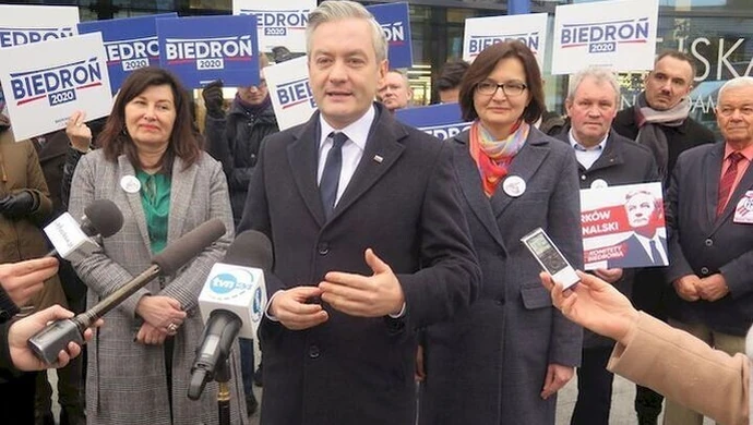 Robert Biedroń z kolejną wizytą w Piotrkowie