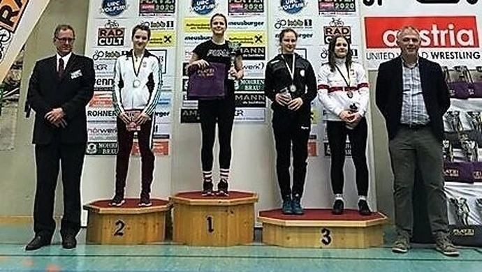 Nasze kadetki na podium w Austrii