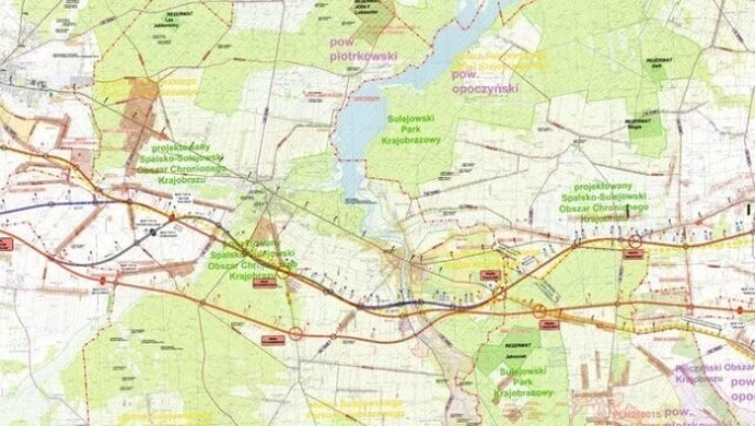 Znowu zmienią przebieg trasy S12?