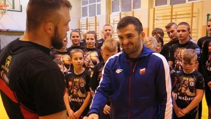 AKS przywitał mistrza Europy