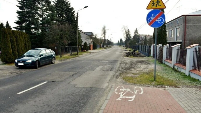 Na Zalesickiej wreszcie będzie chodnik