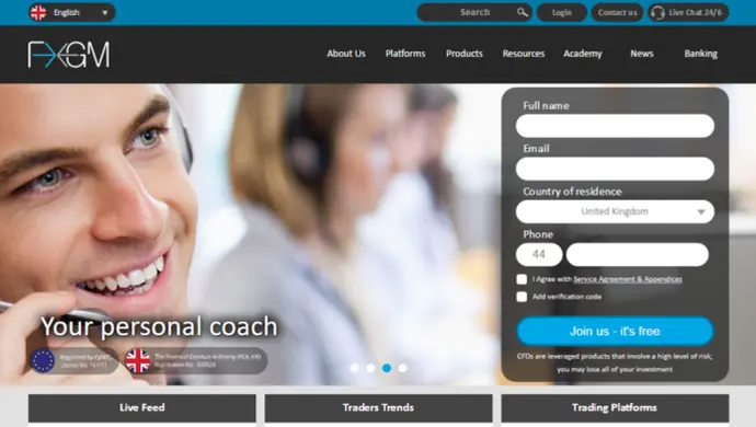 Wiadomości o FXGM w 2020 roku