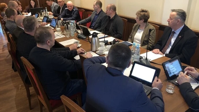 Wolbórz: rozmawiali o bezpieczeństwie i ASF