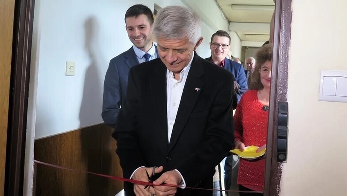 Marek Belka otworzył swoje biuro poselskie w Piotrkowie