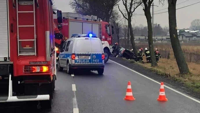 Dwa samochody zderzyły się w Niechcicach